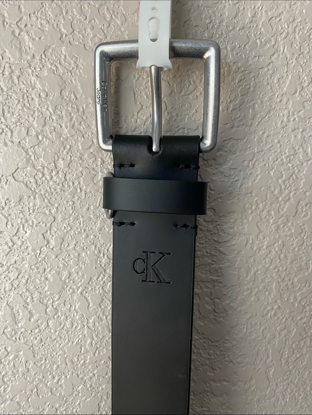 Calvin Klein leather belt Small P  30/32
